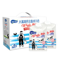 太慕 奥地利原装进口太慕全脂纯牛奶200ml*10盒
