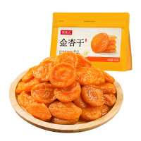 牧果人 金杏干 无核无添加500g蜜饯杏脯吊干杏肉休闲零食果脯
