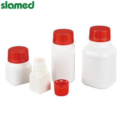 SLAMED HDPE带防盗盖塑料方形瓶 广口 60ml SD7-103-748