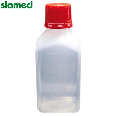 SLAMED HDPE带防盗盖塑料方形瓶 窄口 125ml