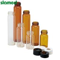 SLAMED 玻璃样品瓶配件 黑色实心盖 透明内垫 SD7-113-173