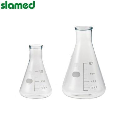 SLAMED 玻璃三角烧瓶(带参考刻度) 300ml 最小刻度100ml