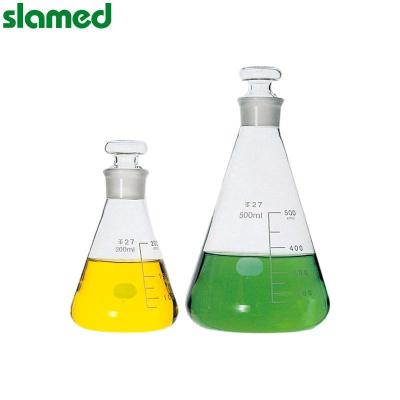 SLAMED TS磨口三角烧瓶(带标准刻度) 1000ml 最小刻度400ml