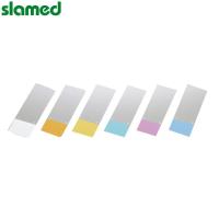 SLAMED 经济型载玻片(钠钙玻璃) 边缘抛光·彩色磨口-绿色