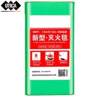 消防新型灭火毯硅胶涂层1.5米×1.5米(家用盒装)