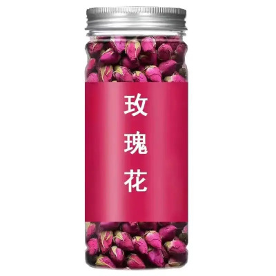 [新人特惠]玫瑰花 40g/罐 1 罐装 玫瑰花干重瓣大朵平阴红玫瑰