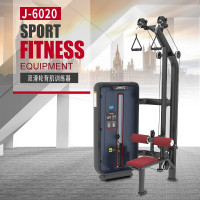 捷瑞特综合训练器大型健身器材健身房室内专用款 J-6020 双滑轮背肌训练器