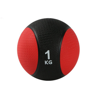 天狼芯 药球体能训练力量爆发健身训练重力球高弹橡胶实心球1KG-WR1598