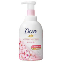 多芬(Dove)沐浴露 神经酰胺温和氨基酸浓密泡泡沐浴乳 樱花甜香400ml