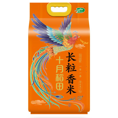 十月稻田凤凰呈祥长粒香米5kg