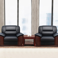 方解实(FANGJIESHI)单人位沙发办公沙发简约会客接待商务沙发单人位