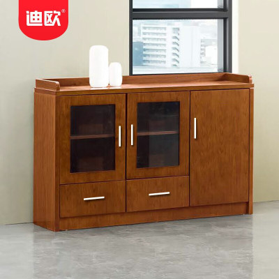 迪欧 办公家具 多功能 木质 碗柜 餐边柜 茶水柜 1.2米