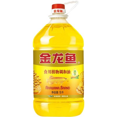 金龙鱼花生浓香型食用植物调和油5L