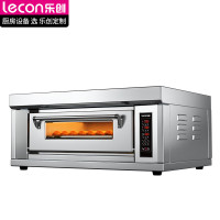 乐创(lecon)商用烤箱大型专业电烤箱大容量 披萨面包蛋糕月饼烘焙烤箱单层 LC-KS101