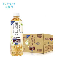 三得利(Suntory)无糖茉莉乌龙茶 0糖0脂茶饮料 500ml*15瓶整箱装