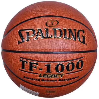 斯伯丁Spalding 赛事篮球吸湿皮料TF-1000(74-716A)传奇比赛