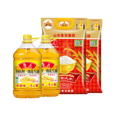 鲁花 节日米油食品套餐 LHNJ008