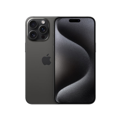 Apple iPhone 15 Pro Max 256G 黑色钛金属 支持移动联通电信5G 双卡双待手机