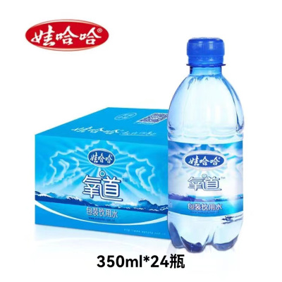 娃哈哈氧道饮用水350ml*24瓶整件