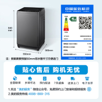 美的(Midea)波轮洗衣机全自动家用 MB100V13DB 10公斤