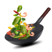 方解实(FANGJIESHI) 炒菜铁锅 38厘米 SN-143