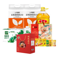 裕道府五常大米组合(米花生油零食牛奶)