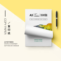 复印纸 A3 70g 多功能办公用纸德印 500张/包 4包1箱共2000张