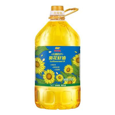 金龙鱼 食用油 物理压榨葵花籽油6.18L(原料欧洲进口)