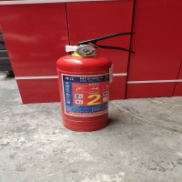 泽江手提式2公斤干粉灭火器消防器材ABC2型 2公斤灭火器