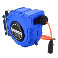 自动伸缩卷管器回收纱管气动工具气鼓风管菲斯拓 PU管8*5 20米