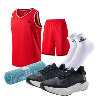 方解实篮球运动服装套装(鞋+运动服+袜子+毛巾)