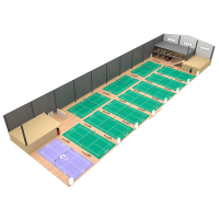 方解实 动联无界乒乓球运动 1800*73*22mm