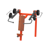 方解实(FANGJIESHI) 铁人健身器材 1613×1433×1375mm 坐式推肩训练器