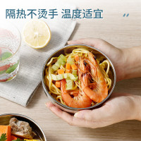 方解实(FANGJIESHI)威士康 201不锈钢铂金碗