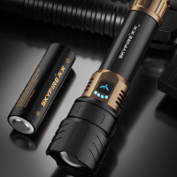 天火手电筒苍龙强光超亮变焦远射超长续航军野外户外充电家用生存专用