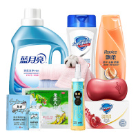 洁丽雅洗护劳保套装(香皂+人丹+清凉油+花露水+洗衣液+毛巾)
