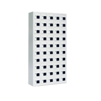 方解实(FANGJIESHI) 办公家具 1805*900*225mm 钢制手机柜(50格)