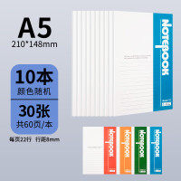 无线装订软抄本记事本/工作笔记本子 办公日记P0765310本A5