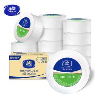 有芯大卷纸3层780克*12卷 大盘纸商场卫生间酒店卫生纸 整箱销售