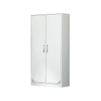 企诺 员工储物柜子更衣柜两门 850*420*1800mm