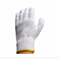 谋福线手套 棉线 司机手套劳保防护手套 棉纱手套 600g 10副一组
