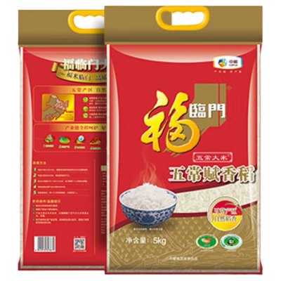 中粮福临门五常赋香稻5kg 5袋装 Z