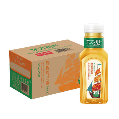 农夫山泉 东方树叶原味茶饮料醇香乌龙茶335ml*15入纸箱装 10箱装 Z