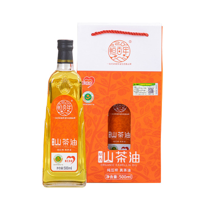 恒百年原香山茶油 500ml*2 Z