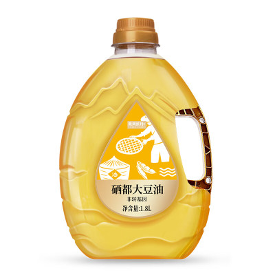 陇间柒月硒都大豆油1.8L Z