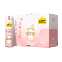 认养一头牛酸奶230GPET230ml*10盒白桃粉盒2.7kg/提 Z