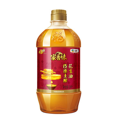 福临门中粮福临门家香味传承土榨花生油(瓶)1.8L