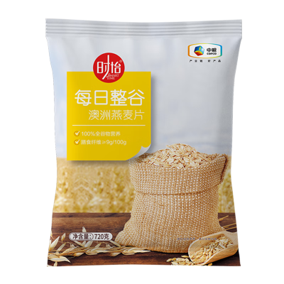 福临门 中粮时怡每日整谷澳洲燕麦片720g