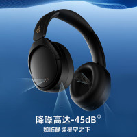 漫步者(EDIFIER) W860NB Pro 头戴式主动降噪蓝牙耳机 蓝牙5.3 黑色