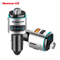 纽曼(Newmine)车载蓝牙接收器 车载手机充电器FM发射器双USB点烟器一拖二 BC42